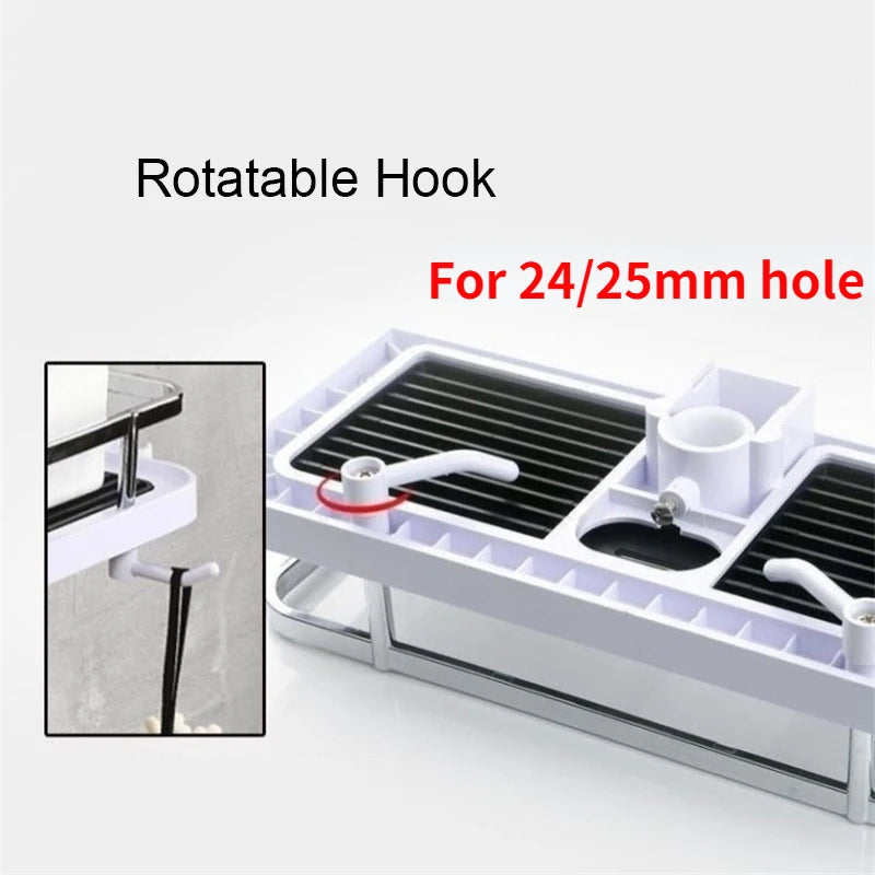 Punch-free multi-function storage rack